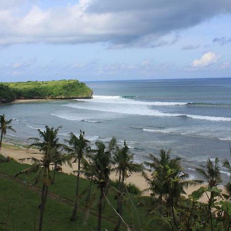 Jimbaran Balangan Beach Front Villa Nakar Pecatu Exteriör bild